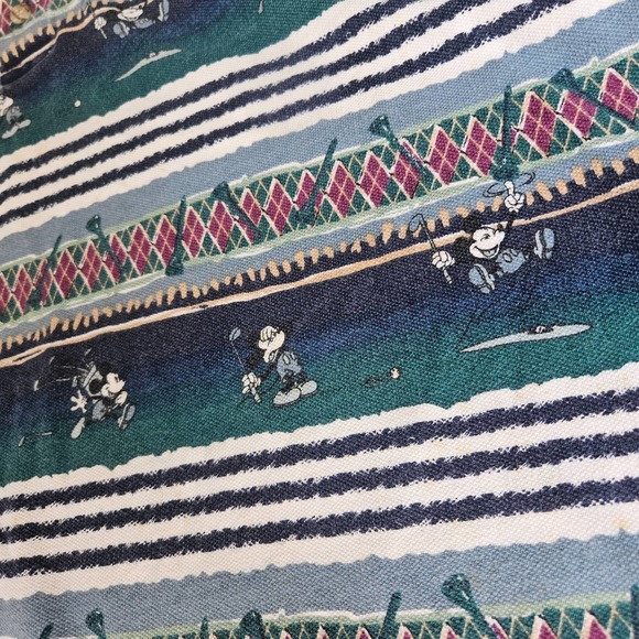 Vintage The Disney Catalog Mickey Mouse Golf Polo Tee Sz XL - Picture 2 of 4